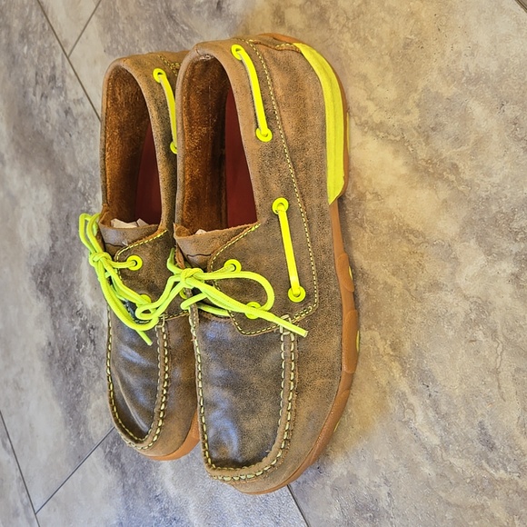 Twisted X boat shoes
